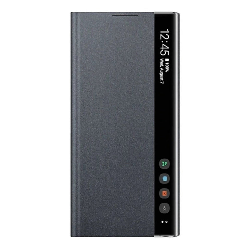 Galaxy S Series Ultra PU Leather Side Window Flip Case