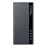 Galaxy S Series Ultra PU Leather Side Window Flip Case