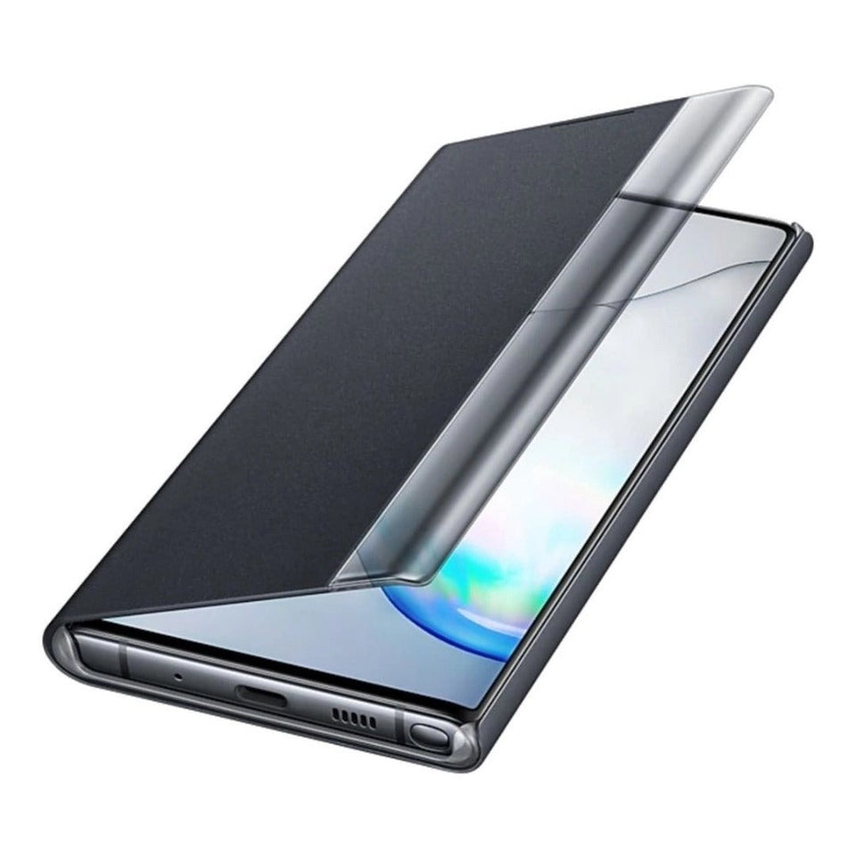Galaxy S Series Ultra PU Leather Side Window Flip Case